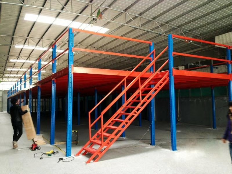 湖南閣樓貨架 倉庫重型雙層貨架  4s店貨架  支持定制